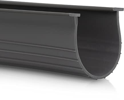 Bodendichtung für Garagentor, 7,6 cm, Grau, 6,35 mm T-Design – alle Breiten 10' Wide Door