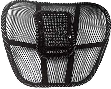 Wination Lendenwirbelstütze Kissen Autositz Rückenstütze Massagekissen Mesh Rückenstütze Büro Autositz Stuhl