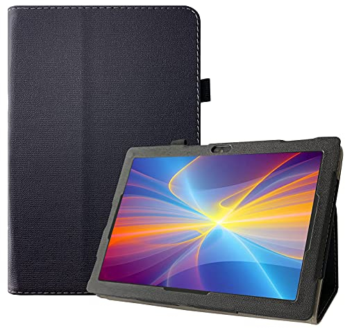 Transwon Schutzhülle für Moderness 10.1 Tablet MB1001,Smart Life Within Reach Tablet 10.1 MB1001,Okaysea Velorim HAPPYBE ANYLAKE Freeski OLEXEX Bestski Tablet Hülle 10/CZZ Tablet Hülle 10.1,Schwarz