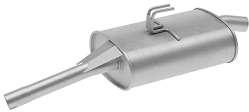HELLA 8LD 366 035-881 Endschalldämpfer - Easy2Fit Kit - hinten - einteilig | Set mit Anbauteilen