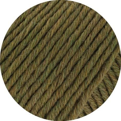 LANA GROSSA Bingo Melange | Extrafeine Merinowolle waschmaschinenfest und filzfrei | Handstrickgarn aus 100% Schurwolle (Merino extrafein) | 50g Wolle zum Stricken & Häkeln | 80m Garn FB 1012