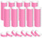 1000 Stück Papierarmbänder, Wasserdicht Neon Armbänder Bändchen Papier für Events Handgelenk Party Bänder Papier Eintrittsarmbänder für Musikfestival Konzert Wettbewerb (Rosa)