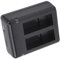 Batteries et Chargeurs de Caméra de Sport Tbest, Chargeur de Batterie à Double Canal pour Caméra AT1139 pour Interface de 9 TypeC