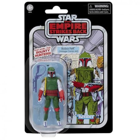 Hasbro Figura Acción Boba Fett Ed. Vintage Comic Art 9Cm