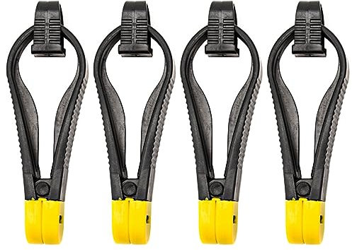4 Stück Groß Down Rigger Release Clips, Angel Downrigger Clips Angeln Gewichte Clips Auslöseclip Entriegelungsclip Klemme für Board Trolling Boat Sea Fishing