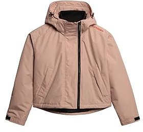 Superdry Damen Code SD-Windcheater Jacke Vintage Blassrosa 34
