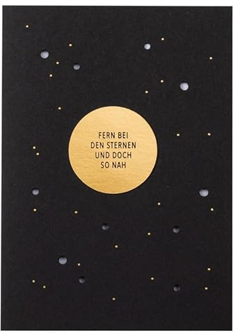 Räder Trauerkarte Sternenhimmel Fern bei den Sternen