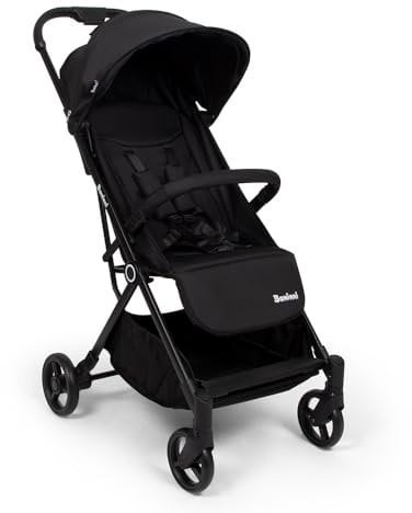 Baninni Kinderwagen, faltbar, automatisch, Cero, Schwarz
