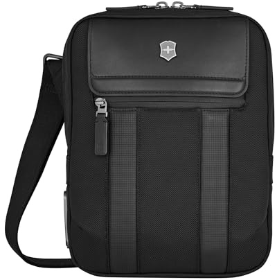 Victorinox Architecture Urban2 Crossbody Bag, Business-Umhängetasche mit 10″ Tablet-Fach, Schultertasche, Damen/Herren, 6 l, Schwarz