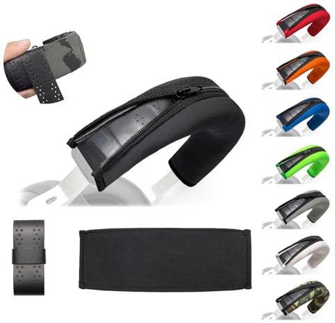 Voarmaks Kopfhörer-Kopfband-Abdeckung, kompatibel mit Technics EAH DJ1200, DJ1250, F70N, RP DH1200, DH1250, DH1210, RP DJ1200, DJ1210, DJ1210S, DJ-Kopfbandschutz