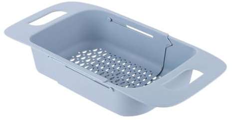 CONGARTENO Canasta De Frutas y Escurridor De Platos Retráctil Multifuncional Para Cocina Estante De Drenaje Escurridor De Utensilios y Verduras