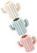 HAPINARY Lot De 3 Pots À Crayons Créatifs En Forme De Cactus Robustes Et Légers Pour La Décoration De Bureau