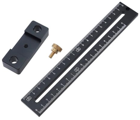 Vaguelly Förmiges Messwerkzeug Limit Scribe für Präzise Holzbearbeitung Cnc Gearbeitet Leicht für Linienmarkierung und DIY Projekte