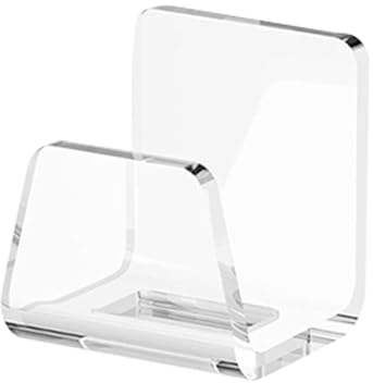 Porte-éponge – Support en Acrylique Transparent, Organiseur d'évier de Cuisine avec Design de Drainage, Rangement Polyvalent pour éponges, torchons et Petits Gadgets, Accessoire de Cuisine