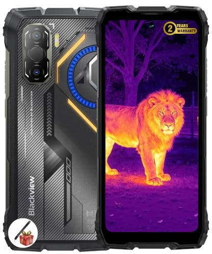 Blackview Rock 3 | 6,78 FHD+ 120Hz | 32GB RAM + 256GB (2TB) | Nero | Smartphone 4G | 50MP + 108MP + termocamera | 10000mAh | Android 16 | IP68/IP69K | Garanzia 2 anni