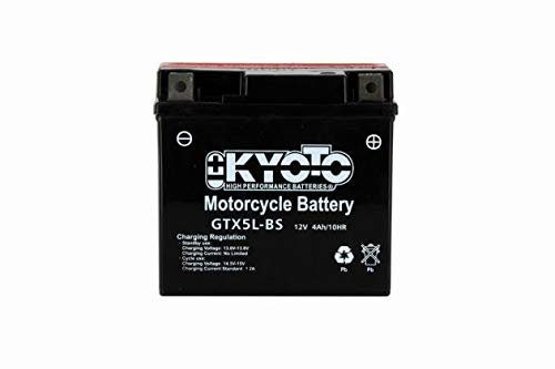 BATTERIE KYOTO KYMCO AGILITY 50 4T R12 2007-2015 (YTX5L-BS)