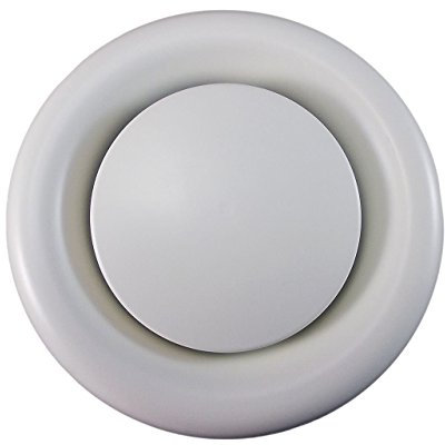 Airtech-UK Air Vent Ceiling Grille Outlet Inlet Ventilation Fan Duct Ducting 4 5 6 (150mm (6) Dia)