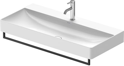 Duravit DuraSquare Handtuchhalter, für Waschtisch 235310, 0031194600, Farbe: Schwarz Matt