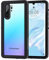 Focusor für Huawei P30 Pro Hülle, IP68 Wasserdicht HandyHülle Huawei P30 Pro Schutzhülle, Stoßfest Staubdicht Outdoor Panzerhülle mit Eingebautem Displayschutz,Schwarz