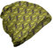 ABAKUHAUS Olive Unisex Beanie, Organisch Gesundes Blatt Foods, Wandern im Freien, Kitz und Dunkelviolett