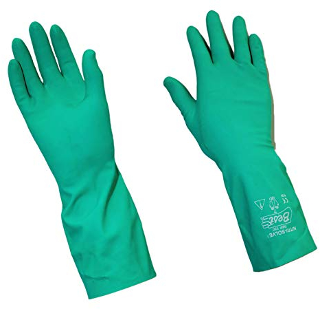 Best Value 24 Paar Marken Hygiene Handschuhe Solve Gr. 8 M f Haushalt Viren Desinfektion