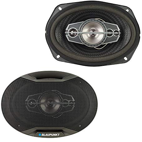 Blaupunkt GTX695 - Altoparlanti coassiali a 5 vie per auto, 6 x 9, 750 Watt, 4 Ohm