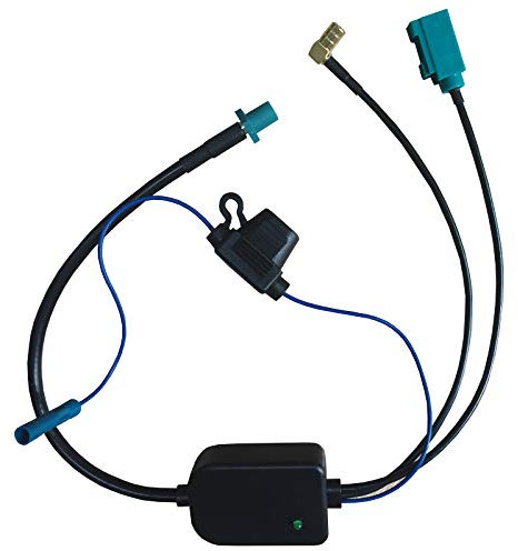 LEADSIGN Dab Aerial Splitter Booster FM to DAB/DAB+ Car Antenna Converter Signal Amplifier(FAKRA Port)