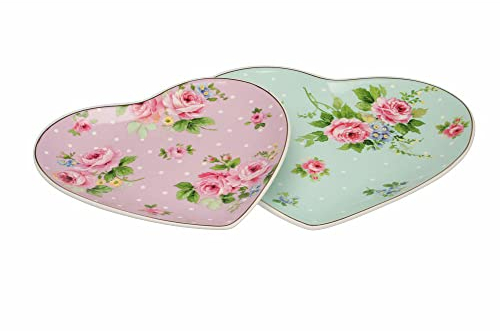 Andrea Fontebasso Set 2 Piattini Cuore 20+25 cm - Mayflower