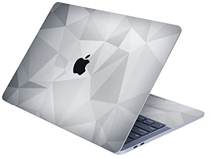 Razer Skin Vinyl Laptop Wrap: MacBook Pro 13-3M Cast Vinyl - Premium Textured Finish - Scratch & Water-Resistant - Easy to Apply - Full Wrap - Geometric - Mercury