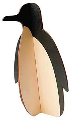 HEMOTON Pinguin Brillengestell Pinguin-brillenhalter Brillenständer Aus Holz Tier Holz Brille Sonnenbrillenständer Ständer Für Brillengestell Glasständer Modellieren Puppe Kind Hölzern
