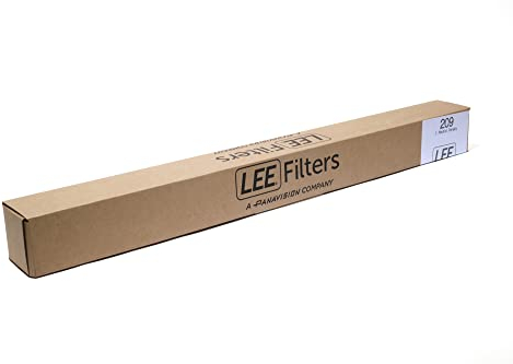 LEE Filters 209 0.3 Neutral Density Compact Roll - 2ft Wide Polyester Lighting Gel for Reducing Light by 1 Stop without Changing Colour - Made in UK