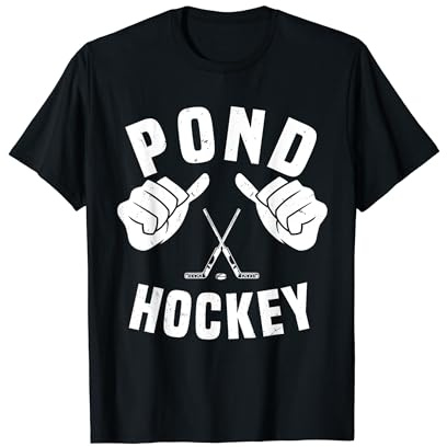 Hockey da laghetto vestito divertente per hockey all'aperto Maglietta