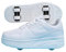 Mateju Schuhe mit Rollen für Jungen Mädchen, Kinder Rollschuhe Schuhe mit 4 Rollen Turnschuhe Versenkbarer, 2-in-1 Roller Schuhe Turnschuhe Skateboardschuhe 29 EU Weiß