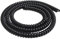 Bordhap 6 Pcs 1M E-Bike Cable Pipe Protection Spiral Wrap Winding Cable Wire Protector Cover Tube Black TPU for Scooter Motorcycle