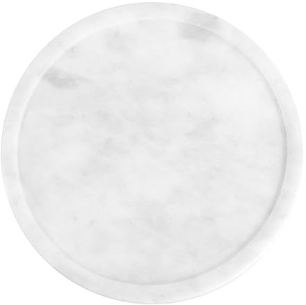 Cabilock Plato De Mármol Diseño Elegante Ideal Para Frutas Postres y Aperitivos En Casa