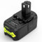 KEATFE 5000mAh Ersatzakku für Ryobi akku 18V RB18L50 Akku RB18L15 RC18120 RB18L40 RB18L50 mit LED-Anzeige