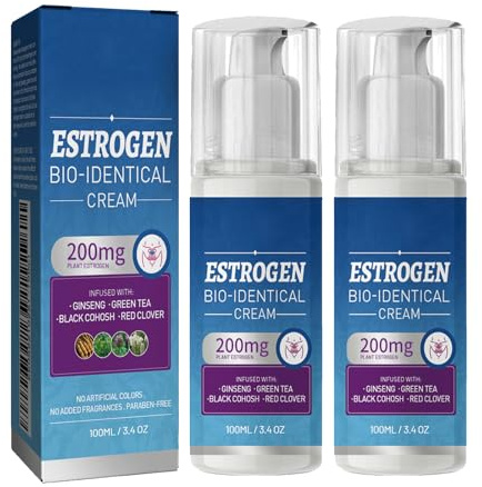 KOAHDE Entspannen Wechseljahre Creme,Creme zur Verringerung der Wechseljahre,Entspannende Creme für Wechseljahre,Wechseljahre Ausgleichende Creme,Menopausecreme für Damen,2PC