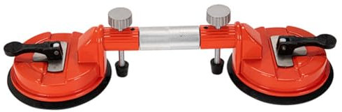 Vocdikficy Glasspanner, Spleißnivellierer, Spannwerkzeug für Marmorspleißen, Saugerplatte, Einzelner Vakuum-Saugerspanner