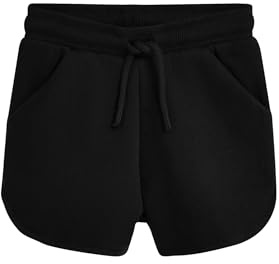 NEXT Mädchen Jersey-Shorts Schwarz 158-