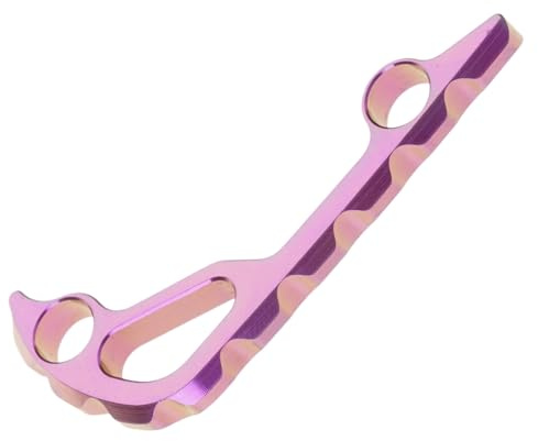 Folding Knives Handle Customization and Enhancement Making Alloy Knives Handle Back Spacer Replacements Parts Back Spacer Spine Keel for Folding Cutter