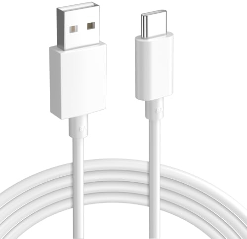 ELOLOHI Cable USB C para Super-Vooc 80W, Chargeur Rapide para OPPO Find X9 X5 X3 N6 Reno15 Pro A5 A16, 8A Cable USB A a C 1M para Realme 16 Pro 14 P3 C71 C75, para OnePlus 15R 13 Nord CE5 Pad Buds