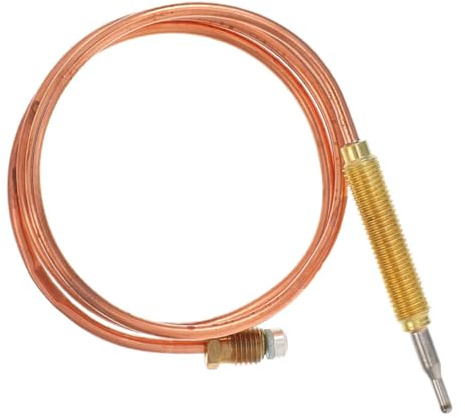 SUPVOX Thermoelement und Platzsparendem Kupferdesign für Kaminofen mit Präziser Flammenerkennung als Ersatzteil für Gasfeuerstellen und Heizgeräte