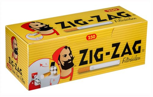 Zig-Zag Filterhülsen 250er Box Kingsize 16 Boxen