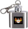 Bucher Family Crest Flachmann mit Namenswappen, 28 ml