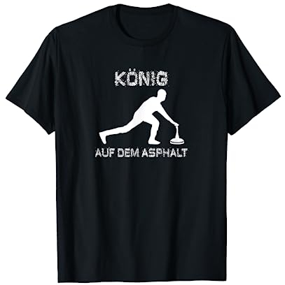 Stockschützen Stockschießen Lustig Geschenk T-Shirt