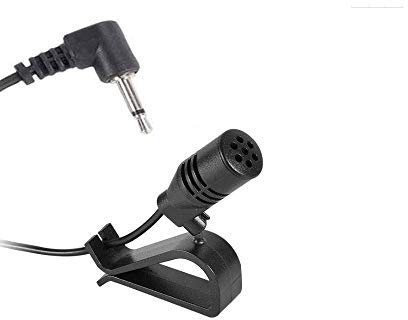 XIXIXIAXIA Microfono da 2,5 mm per autoradio con lettore stereo abilitato per radio GPS e DVD Pioneer (2,5 mm)