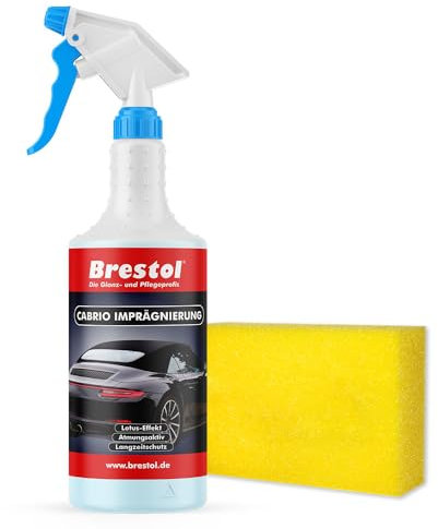 BRESTOL® Impregnación convertible 750 ml – Protección contra el agua, la suciedad y los rayos UV – Evita la deshidratación y el agrietamiento, impregnación de cubierta convertible, impregnación