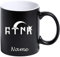 Tasse Kaffeetasse Kahve Cay Bardagi Bardak Hediye isimli kisiye özel hediyelik isim Göktürk Matt Schwarz