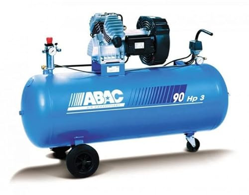 Abac - Compresseur à piston lubrifié 3CV 230V Mono 10 bar 90L Direct - V30/90 CM3 ABAC