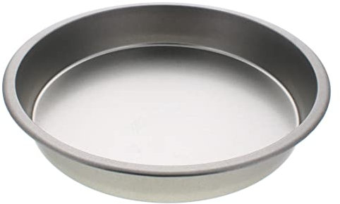 LORD C Victoria Sponge Tin 8-Inch Cake Tin Dishwasher & Freezer Safe - 3.7Cm Deep Durable Stainless Steel Round Cake Tins for Baking at Home & Commercial Use - Cake Pans for Cakes & Desserts (Around)